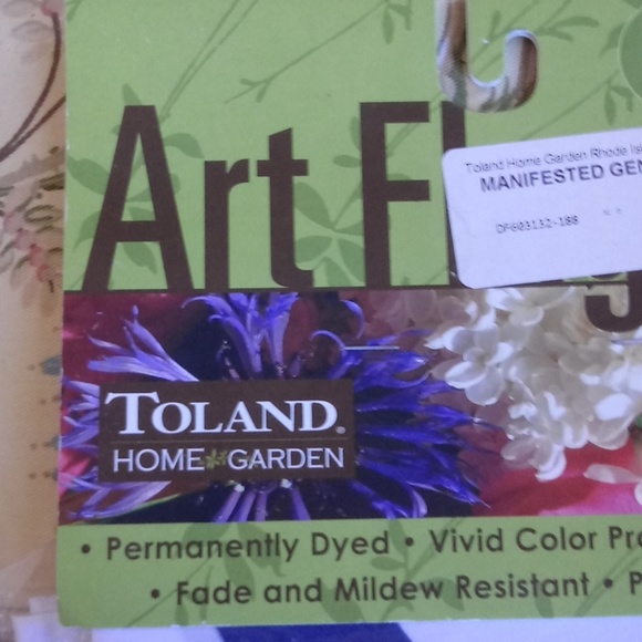 Toland Home Garden Art Flag - Picture 3 of 3